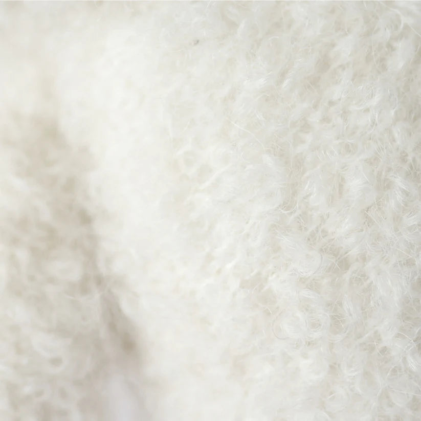 BABY BOUCLE BEAR | IVORY