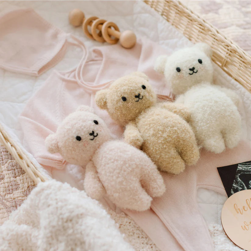 BABY BOUCLE BEAR | IVORY