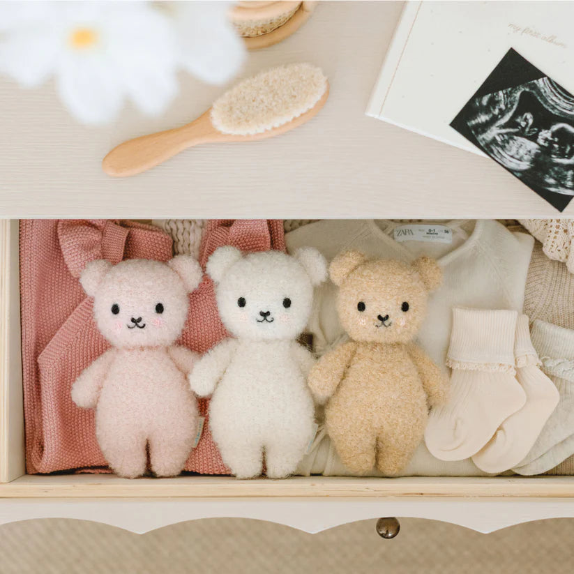 BABY BOUCLE BEAR | IVORY
