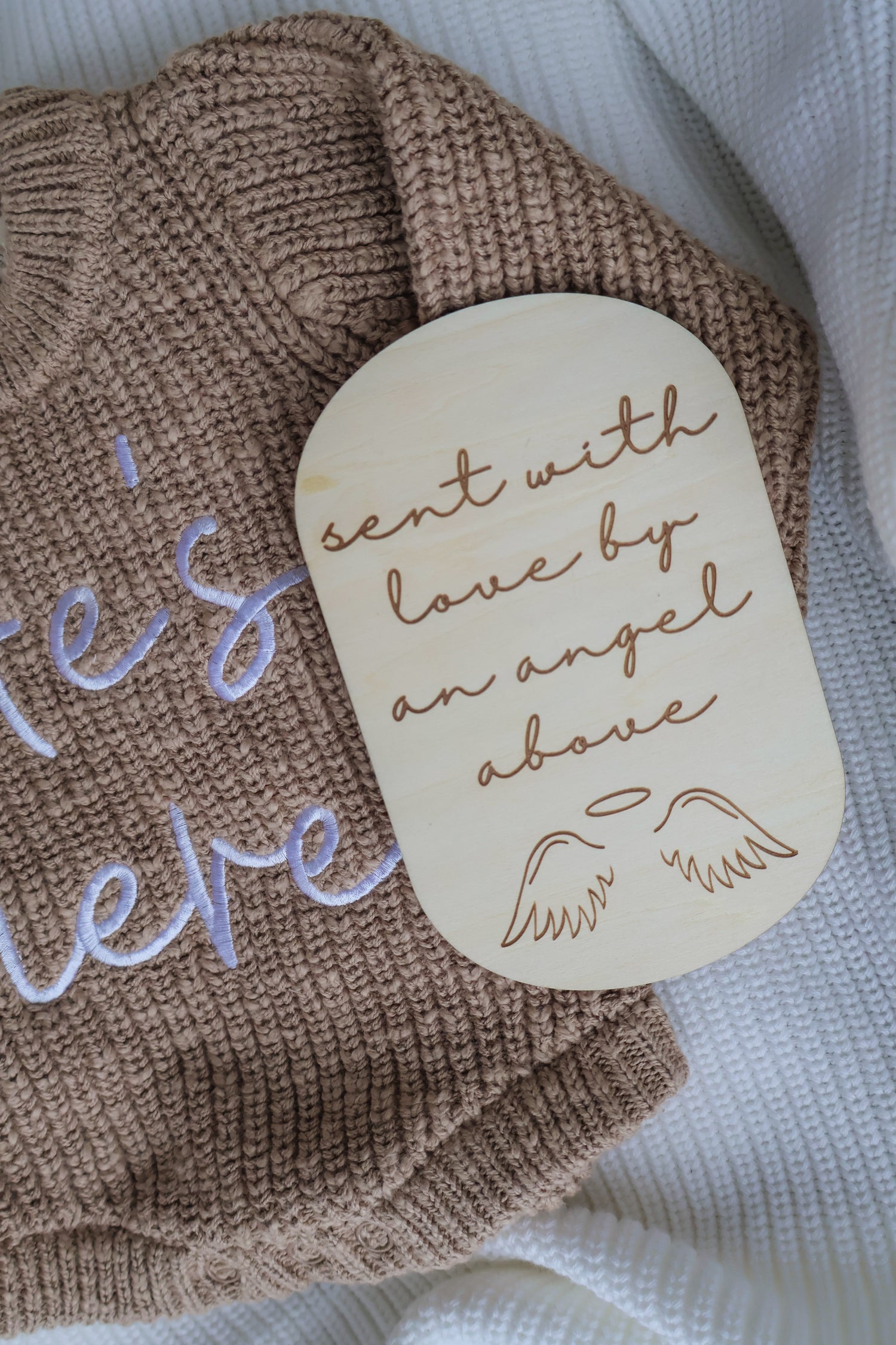 SENT WITH LOVE PLAQUE