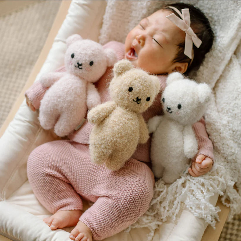 BABY BOUCLE BEAR | IVORY