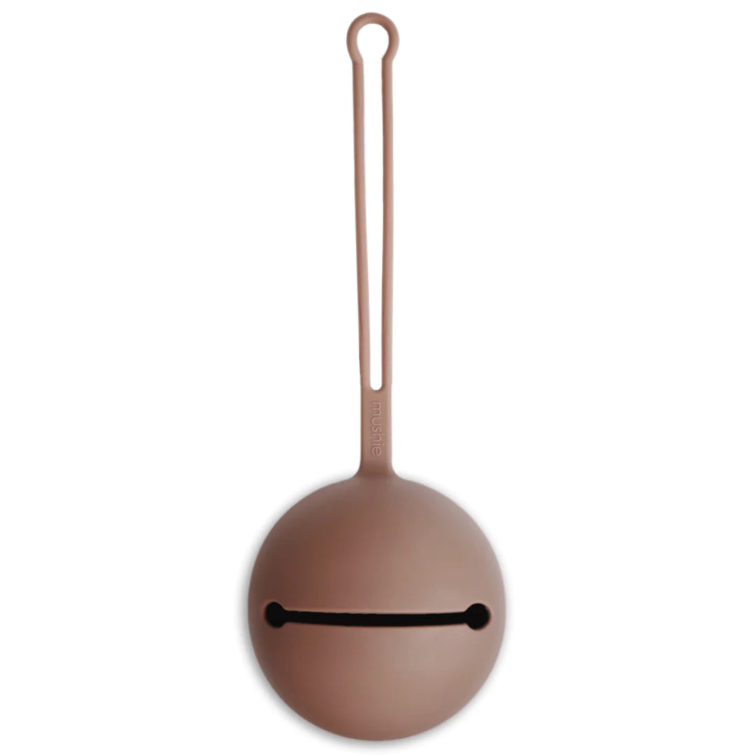 MUSHIE DUMMY | PACIFIER SILICONE CASE - CLOUDY MAUVE