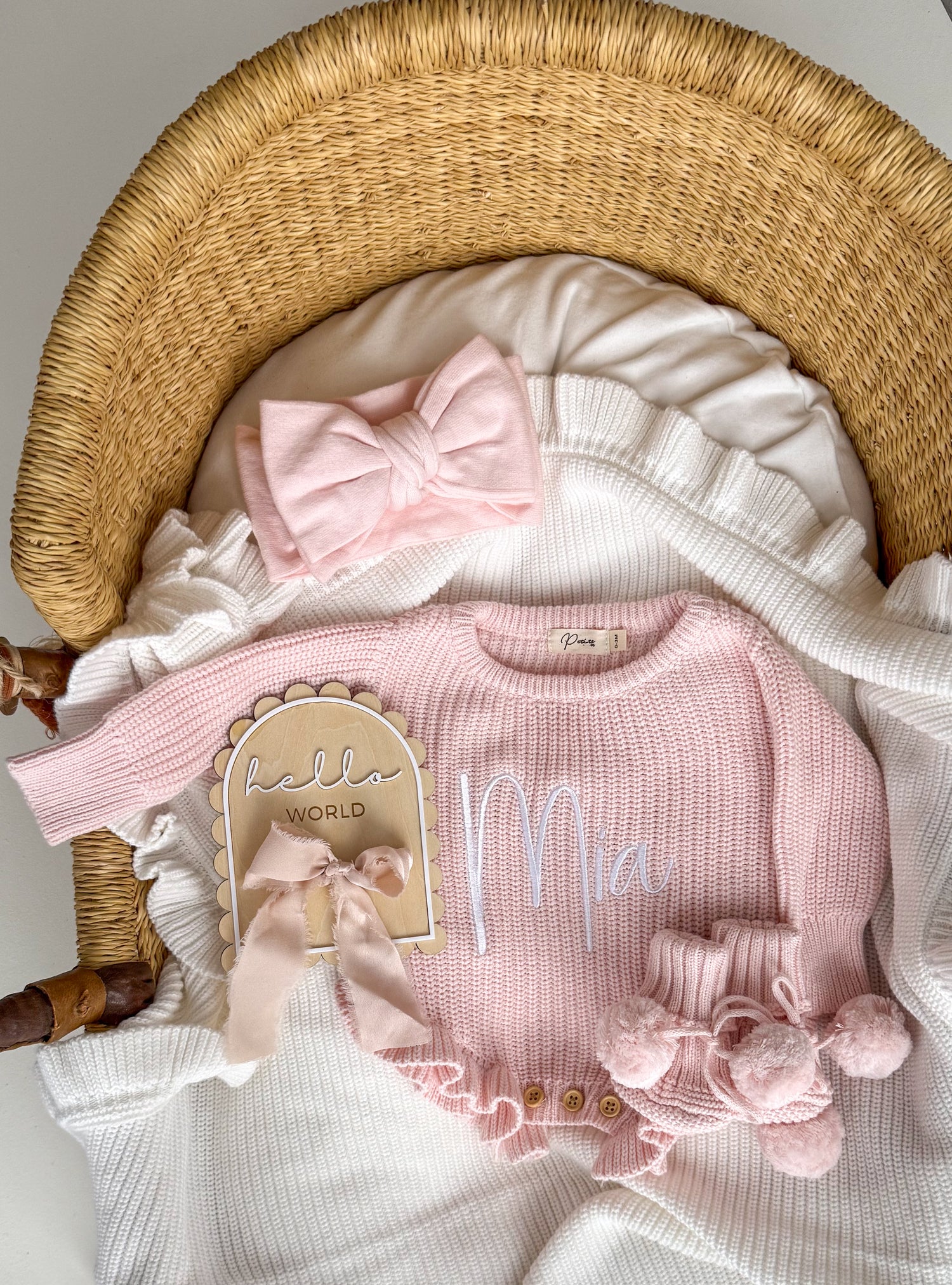 HELLO WORLD SCALLOP EDGE