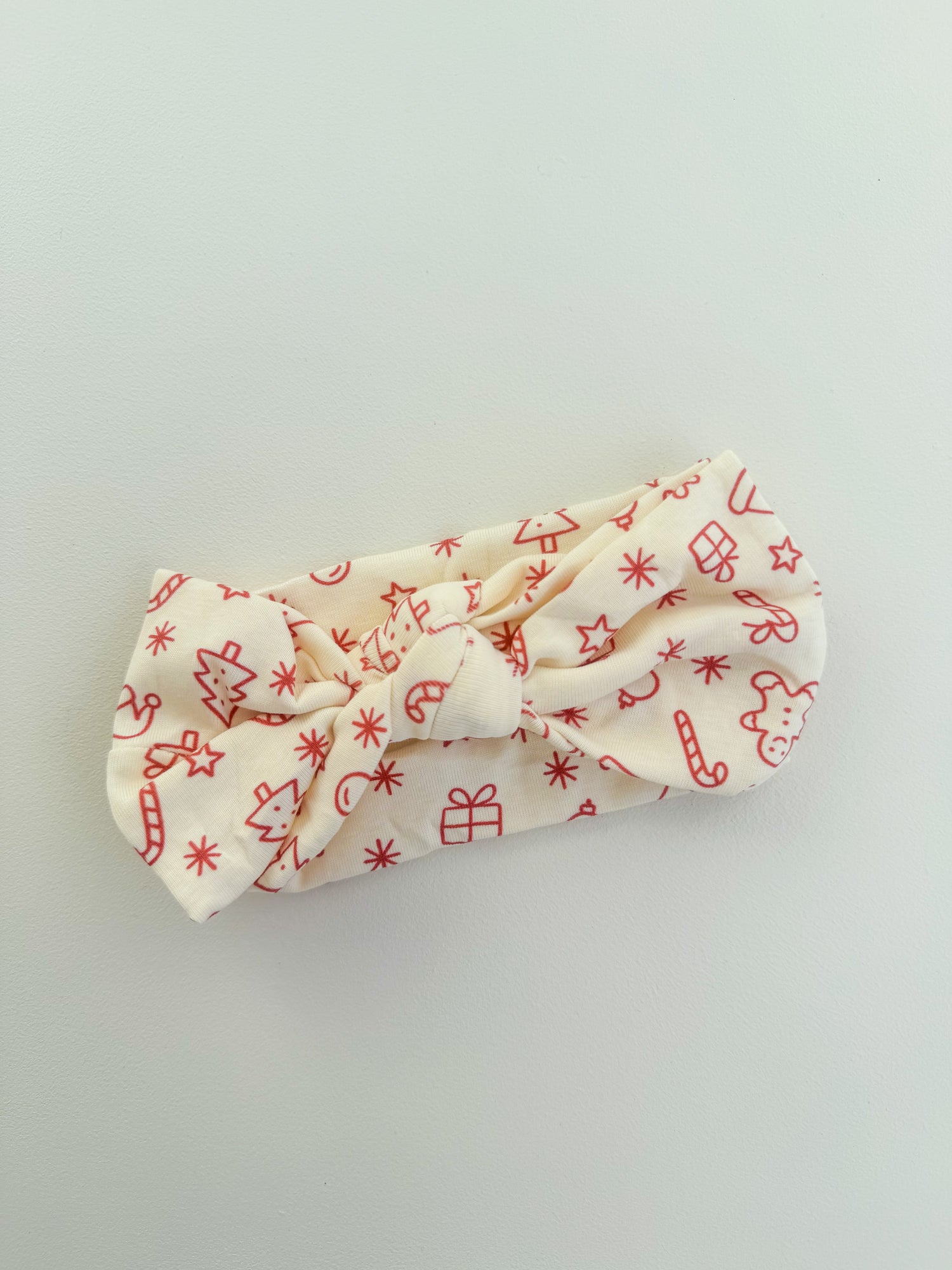 CHRISTMAS PRINT HEADBAND