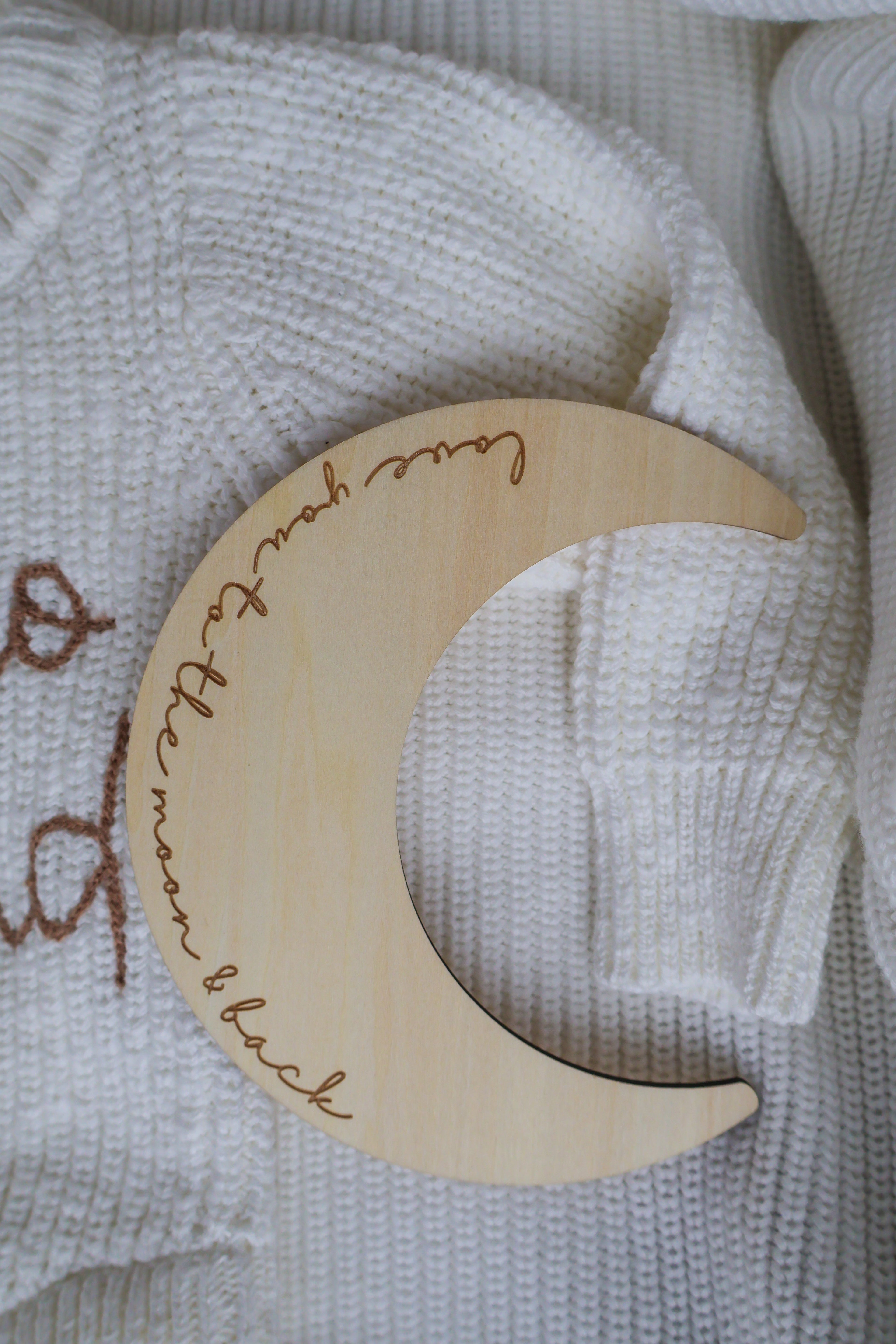 LOVE YOU TO THE MOON AND BACK