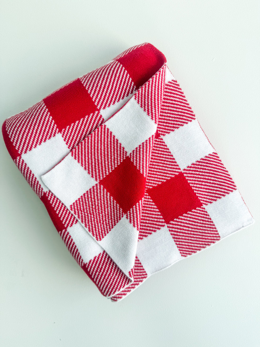 GINGHAM BLANKET | RED