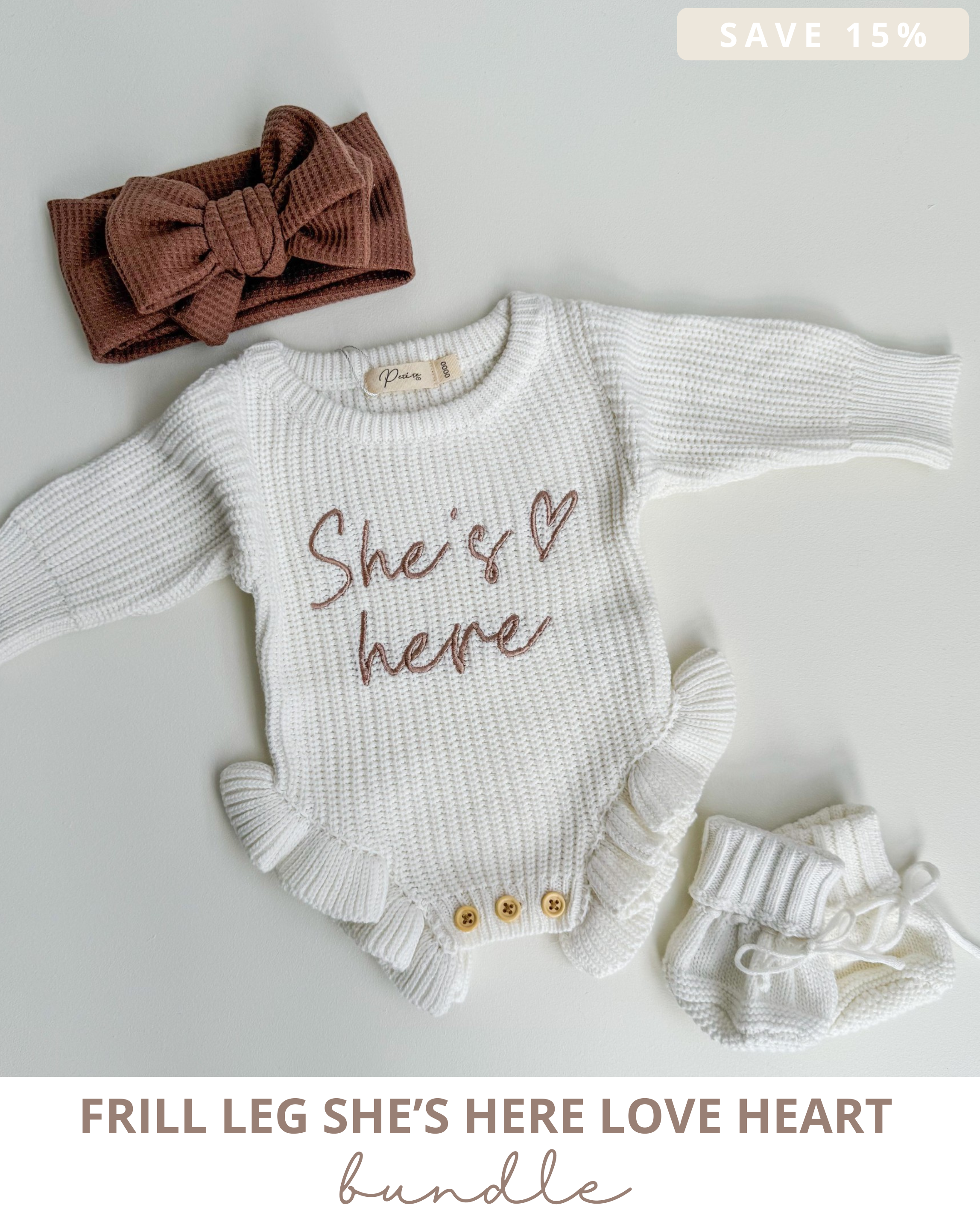 Frill Leg Romper &
