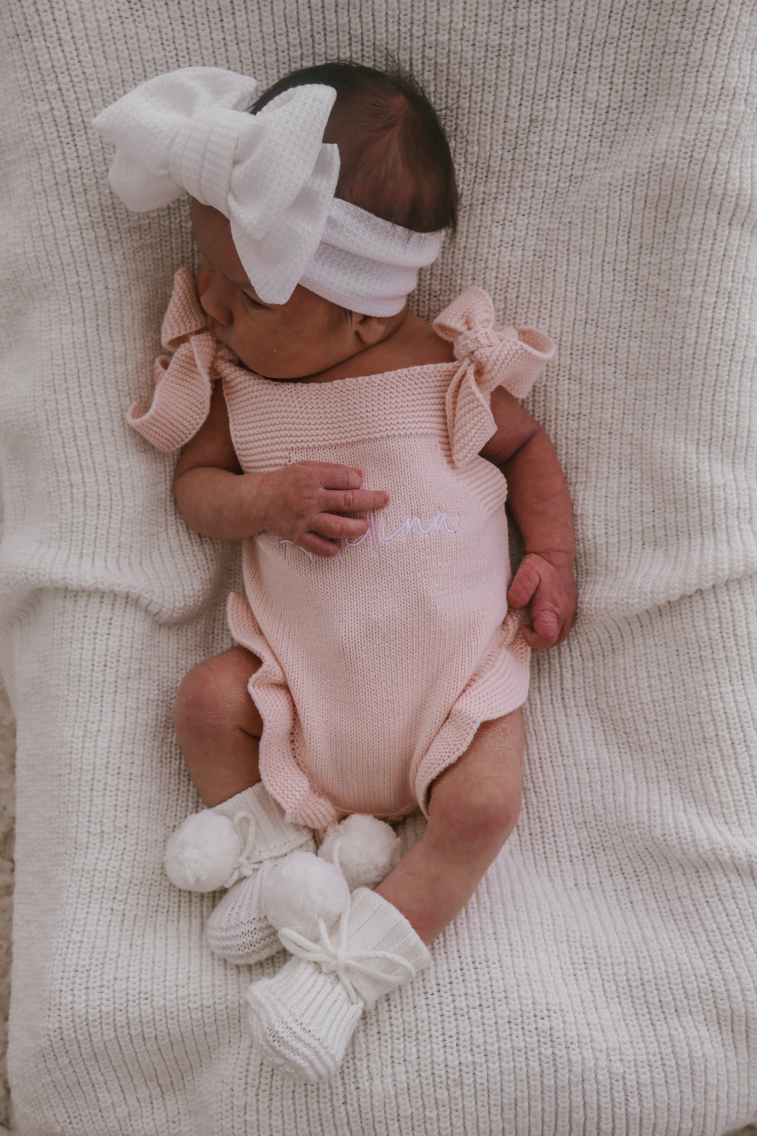 FLO FRILL ROMPER | PINK
