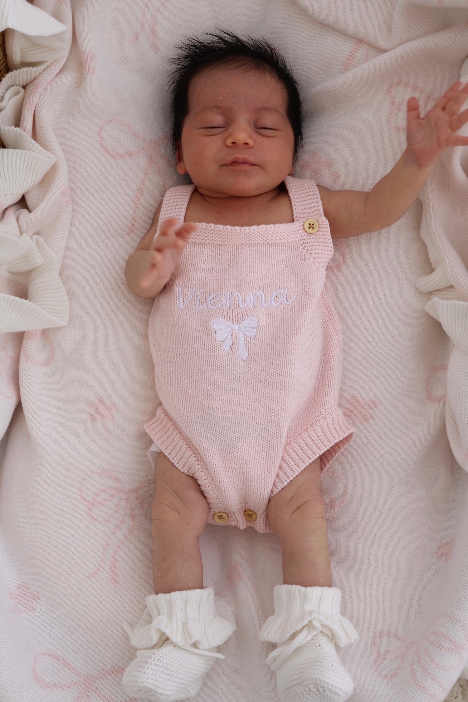 CLASSIC ROMPER - BABY PINK