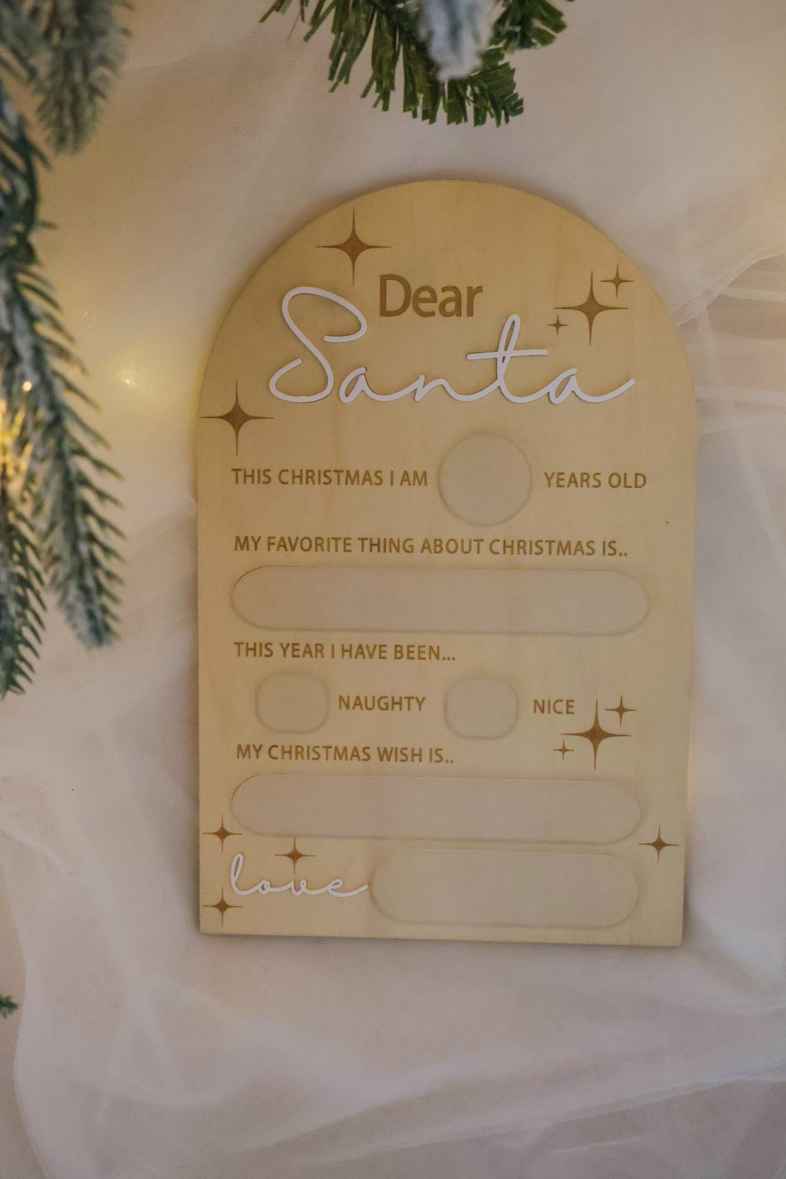 DEAR SANTA BOARD