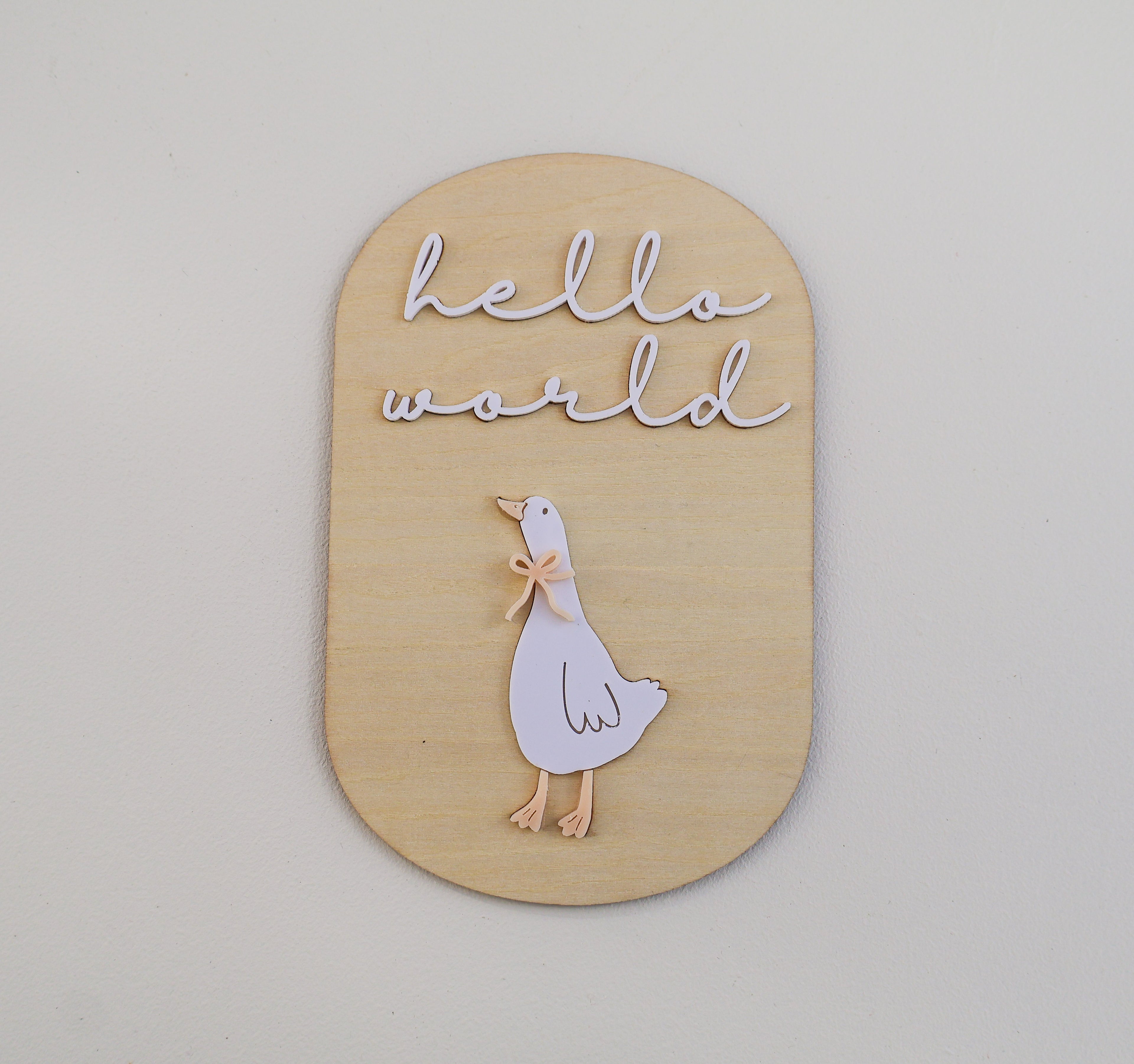 HELLO WORLD | GOOSE
