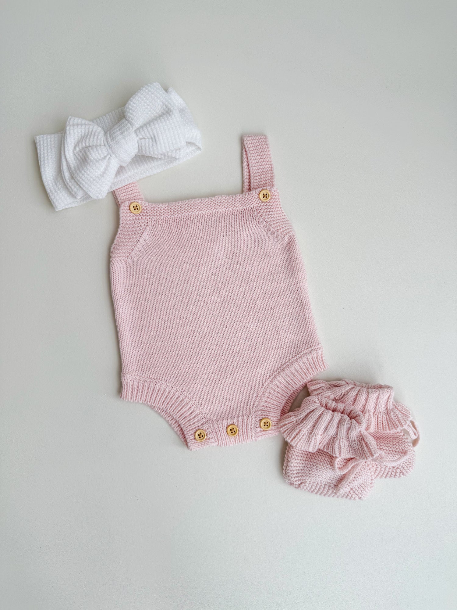 CLASSIC ROMPER - BABY PINK