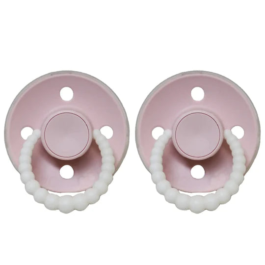 CMC GOLD BUBBLE GLOW IN THE DARK DUMMY / PACIFIER 2 PACK (SIZE 1) | MULTIPLE COLOURS