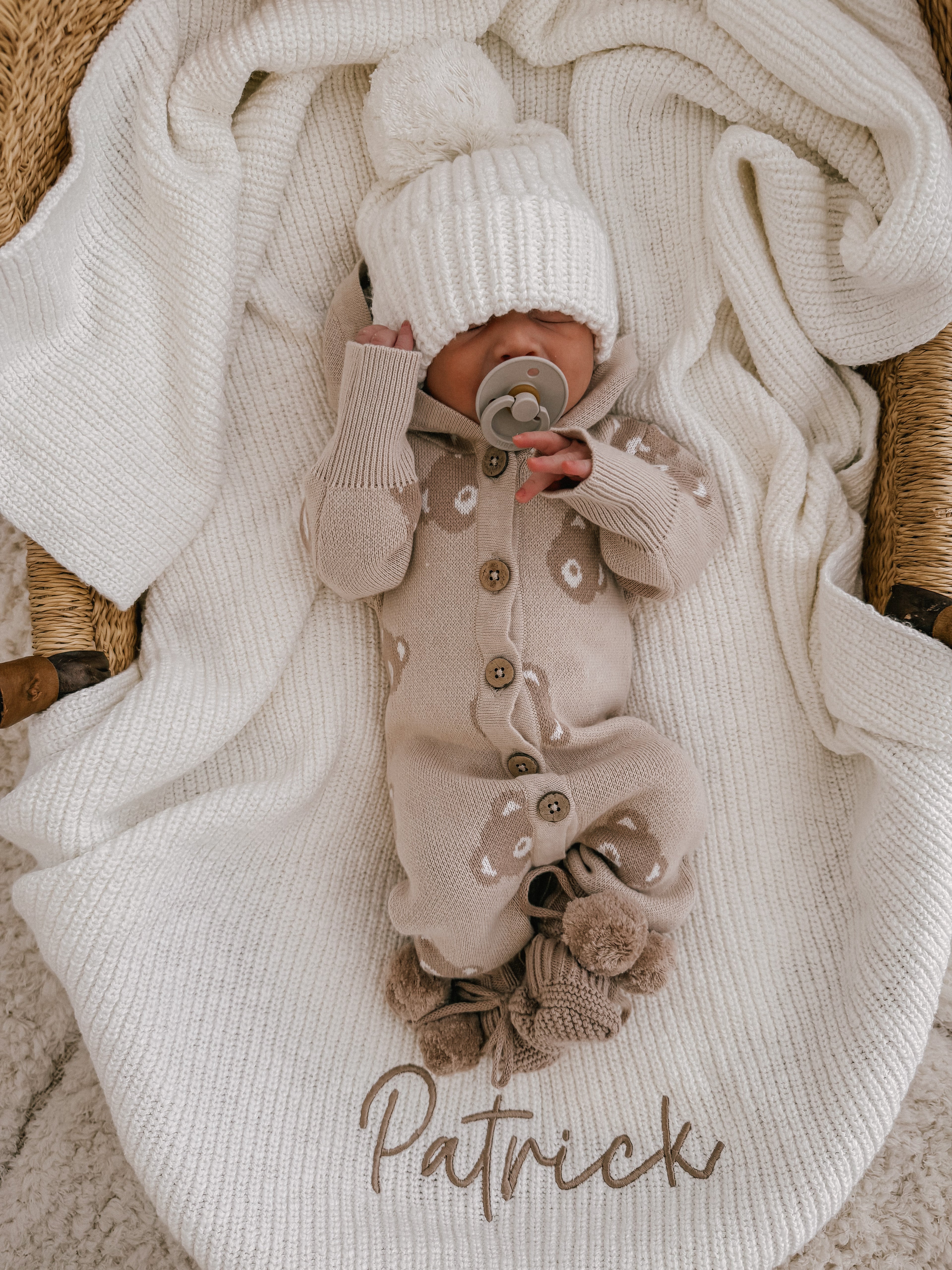 HOODED TEDDY ROMPER