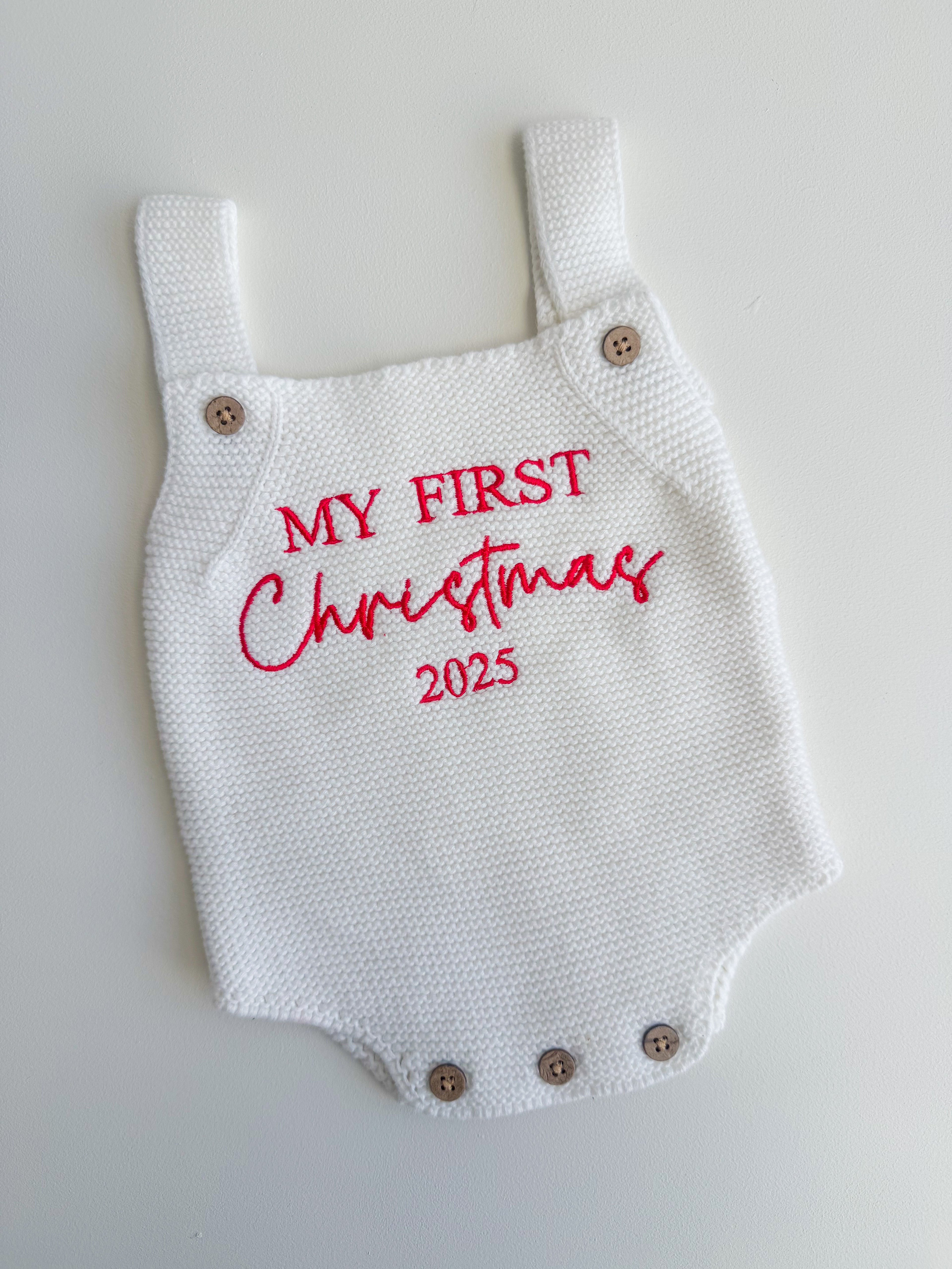 CLASSIC ROMPER | MILK - MY FIRST CHRISTMAS 2025