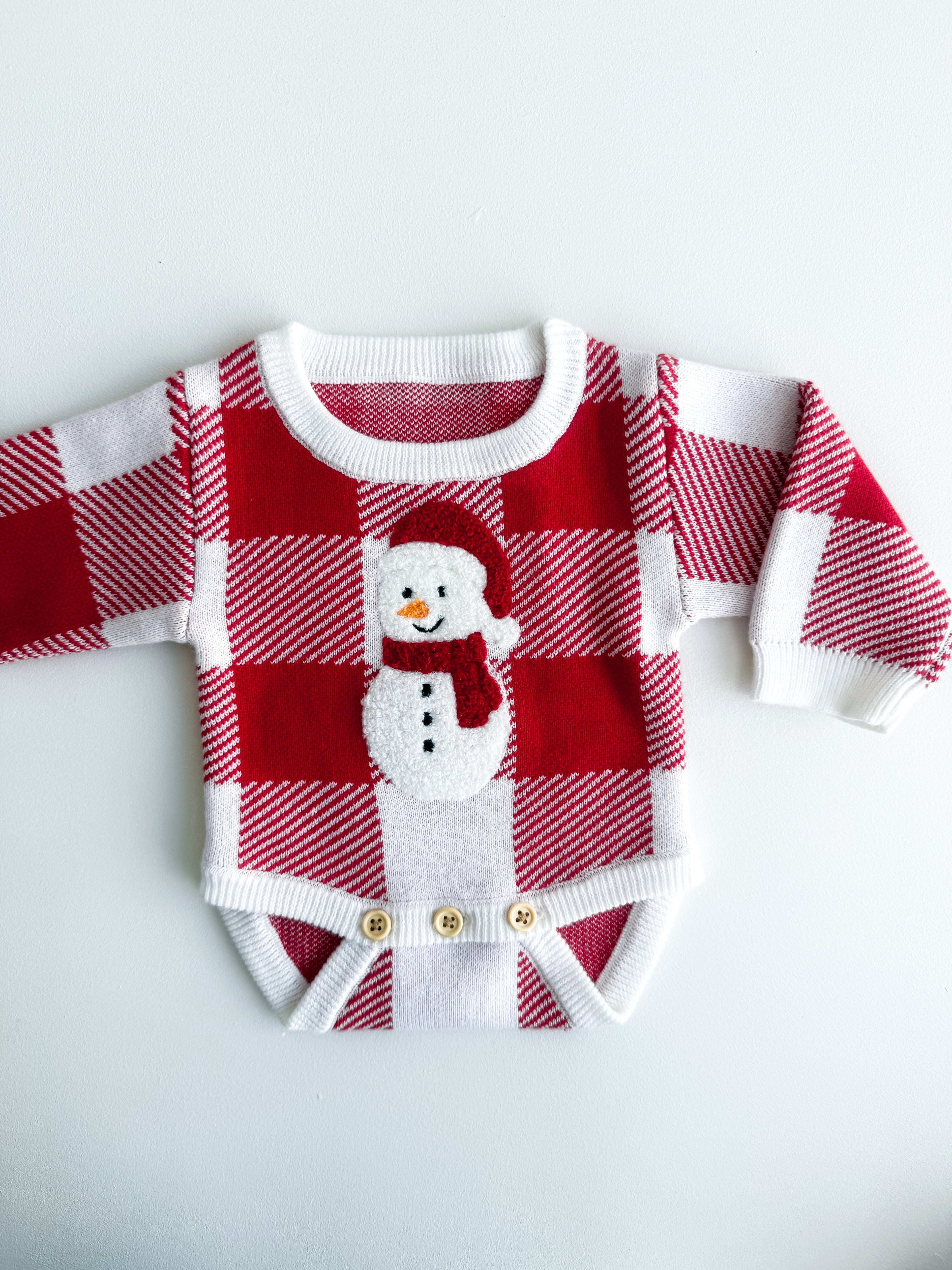SNOWMAN SERPA ROMPER