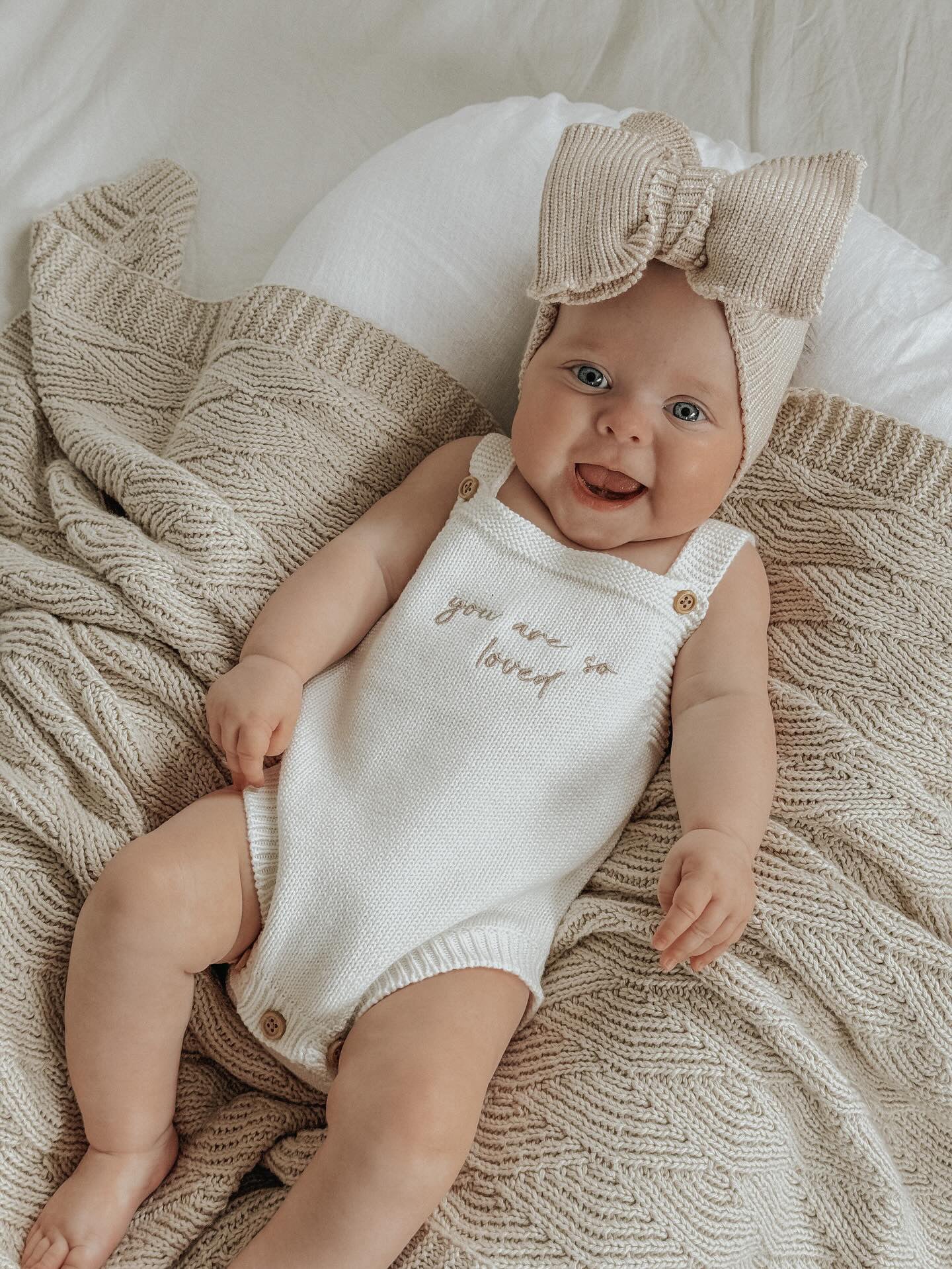 CLASSIC ROMPER - personalised embroidery available