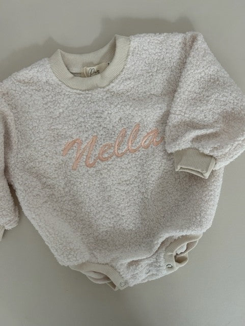 NELLA - TEDDY ROMPER - 6-12M