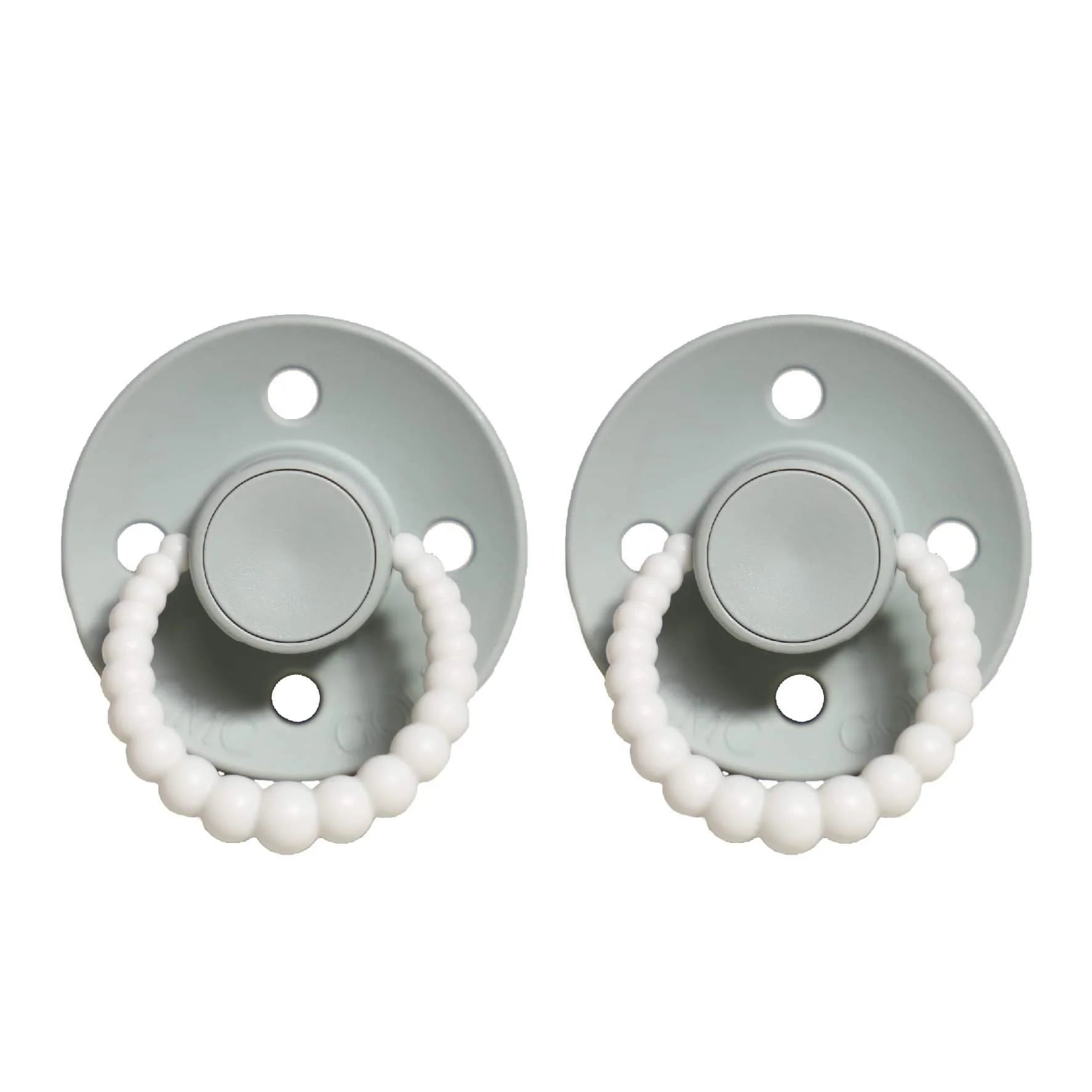 CMC GOLD BUBBLE GLOW IN THE DARK DUMMY / PACIFIER 2 PACK (SIZE 1) | MULTIPLE COLOURS