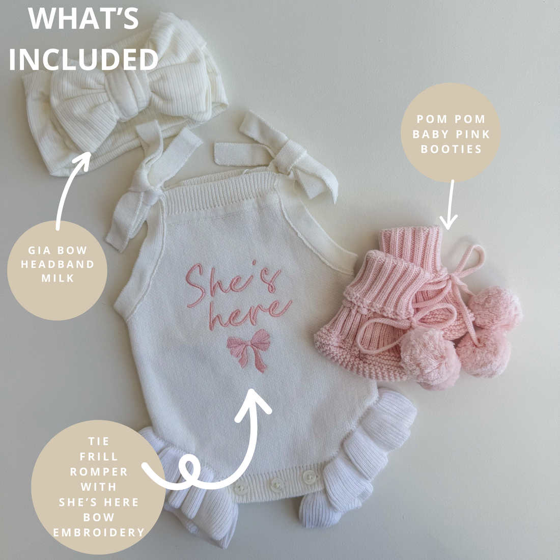 Tie Frill Romper - She&