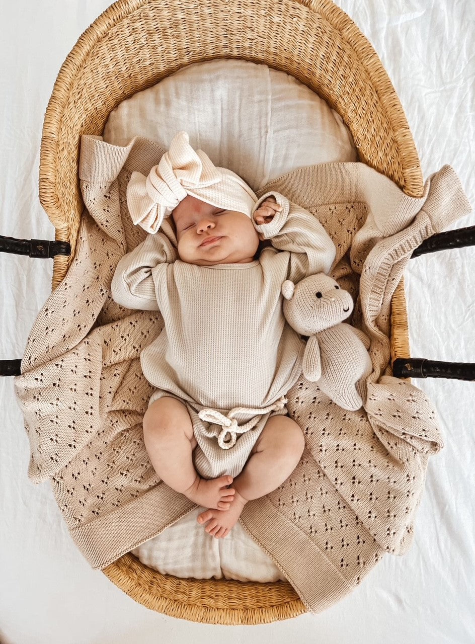 WAFFLE SET | NATURAL