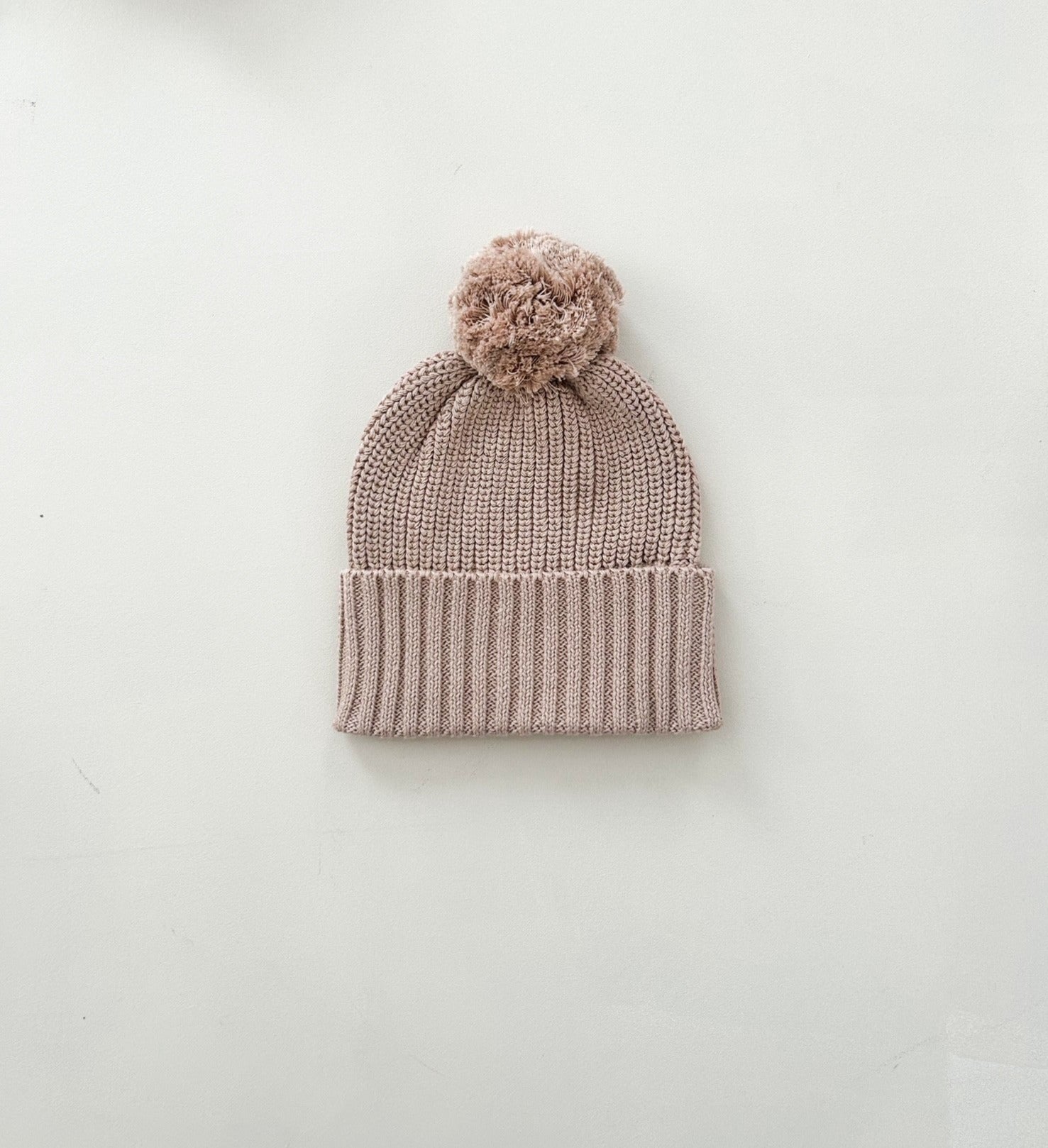 CUFF KNIT BEANIE | TEDDY BROWN