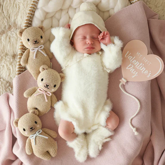 BABY HONEY BEAR | BLUSH BOW