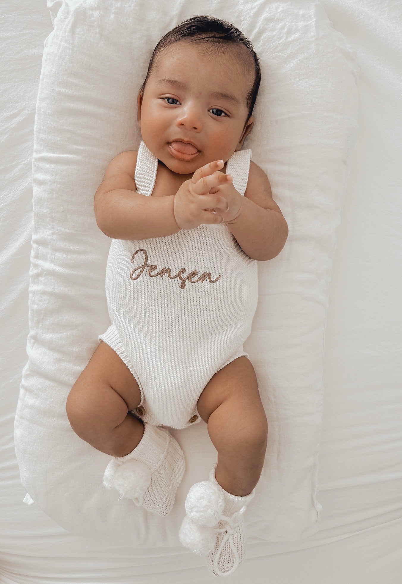 CLASSIC ROMPER - personalised embroidery available