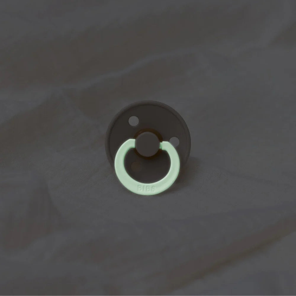 GLOW SYMMETRIC BIBS DUMMY - 2 PACK (SIZE 1) | SAGE/CLOUD