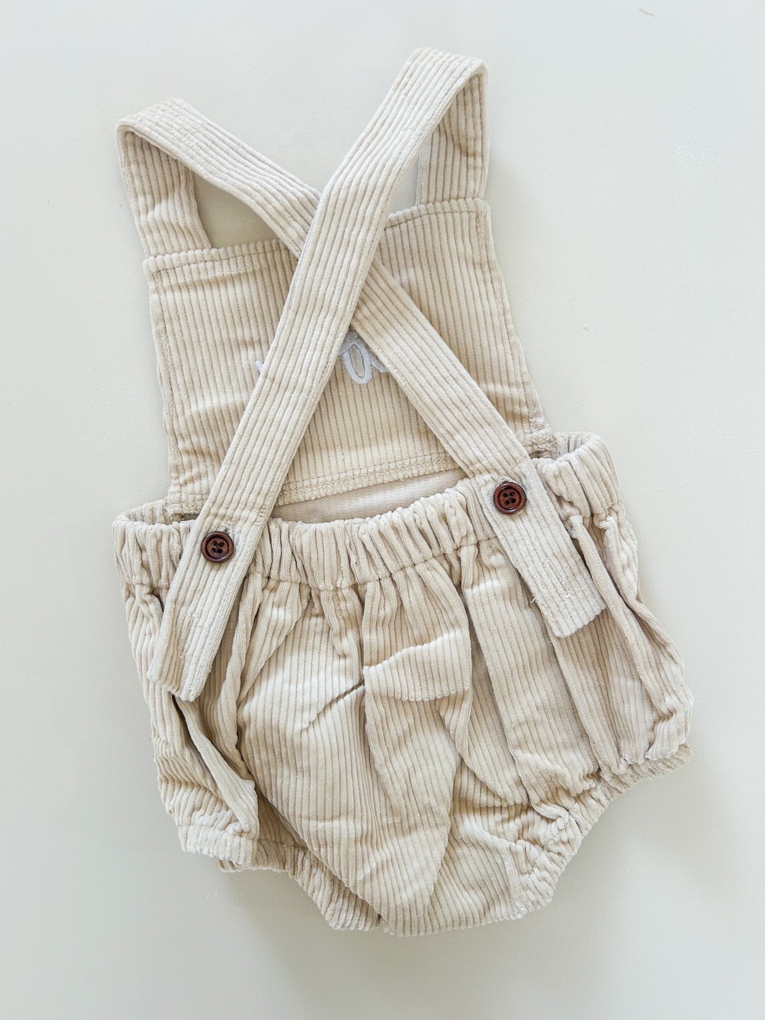 CORD OVERALLS | WARM BEIGE