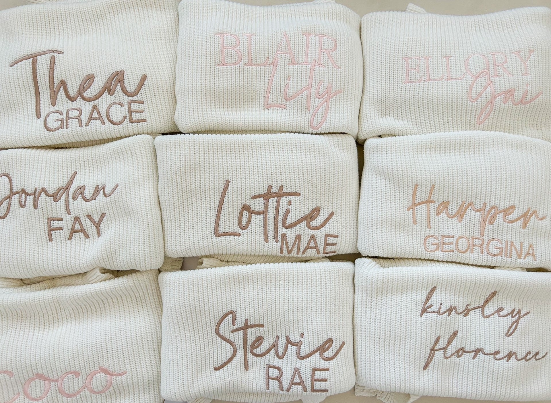 FRILL BABY BLANKET | MILK