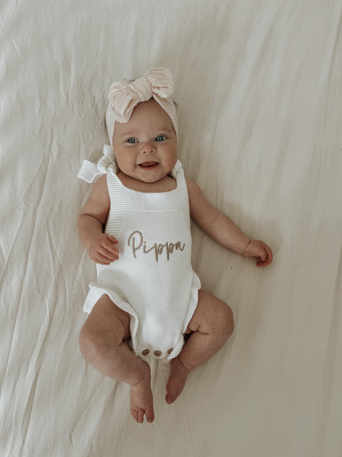 FLO FRILL ROMPER | WHITE