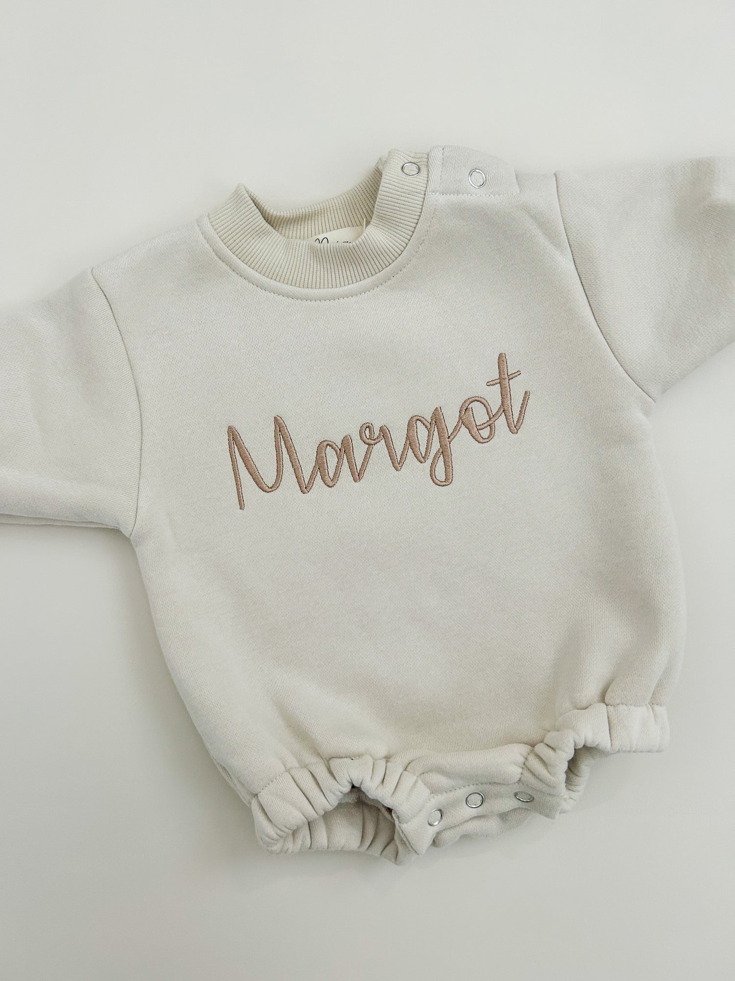 BUBBLE ROMPER - NATURAL