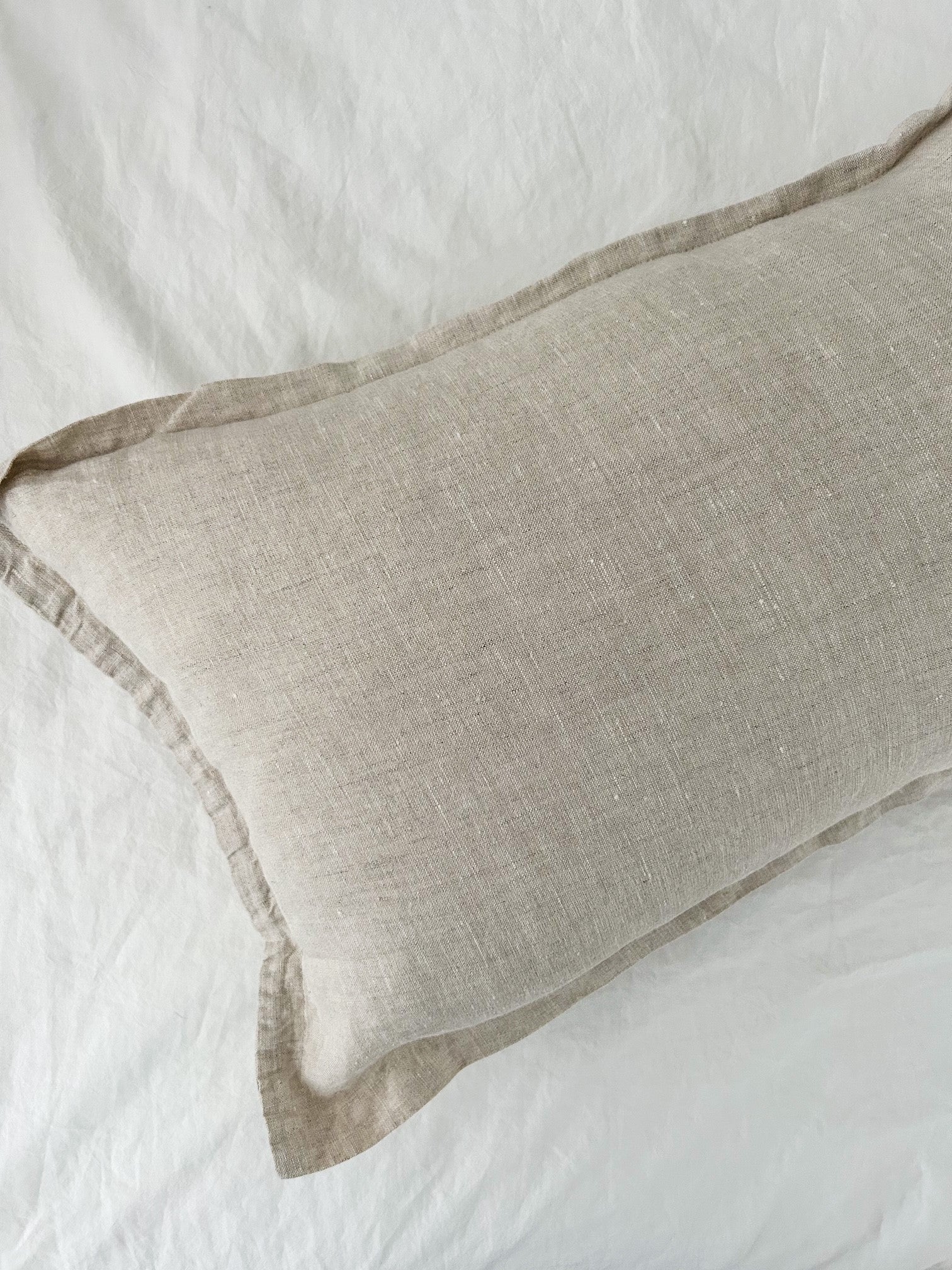 PERSONALISED LINEN CUSHION | NATURAL