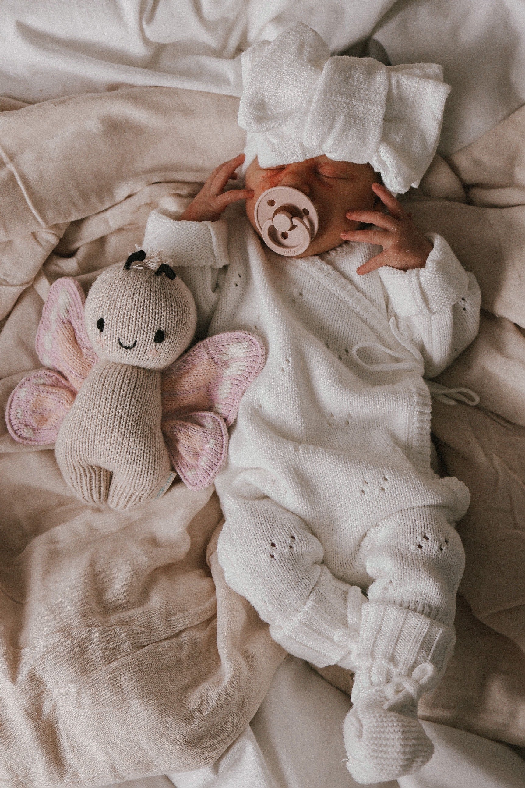 POINTELLE LONG ROMPER | MILK