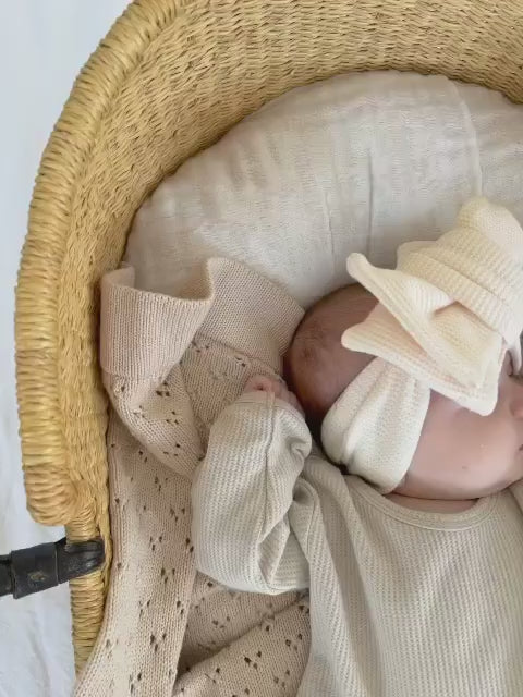 WAFFLE SET | NATURAL