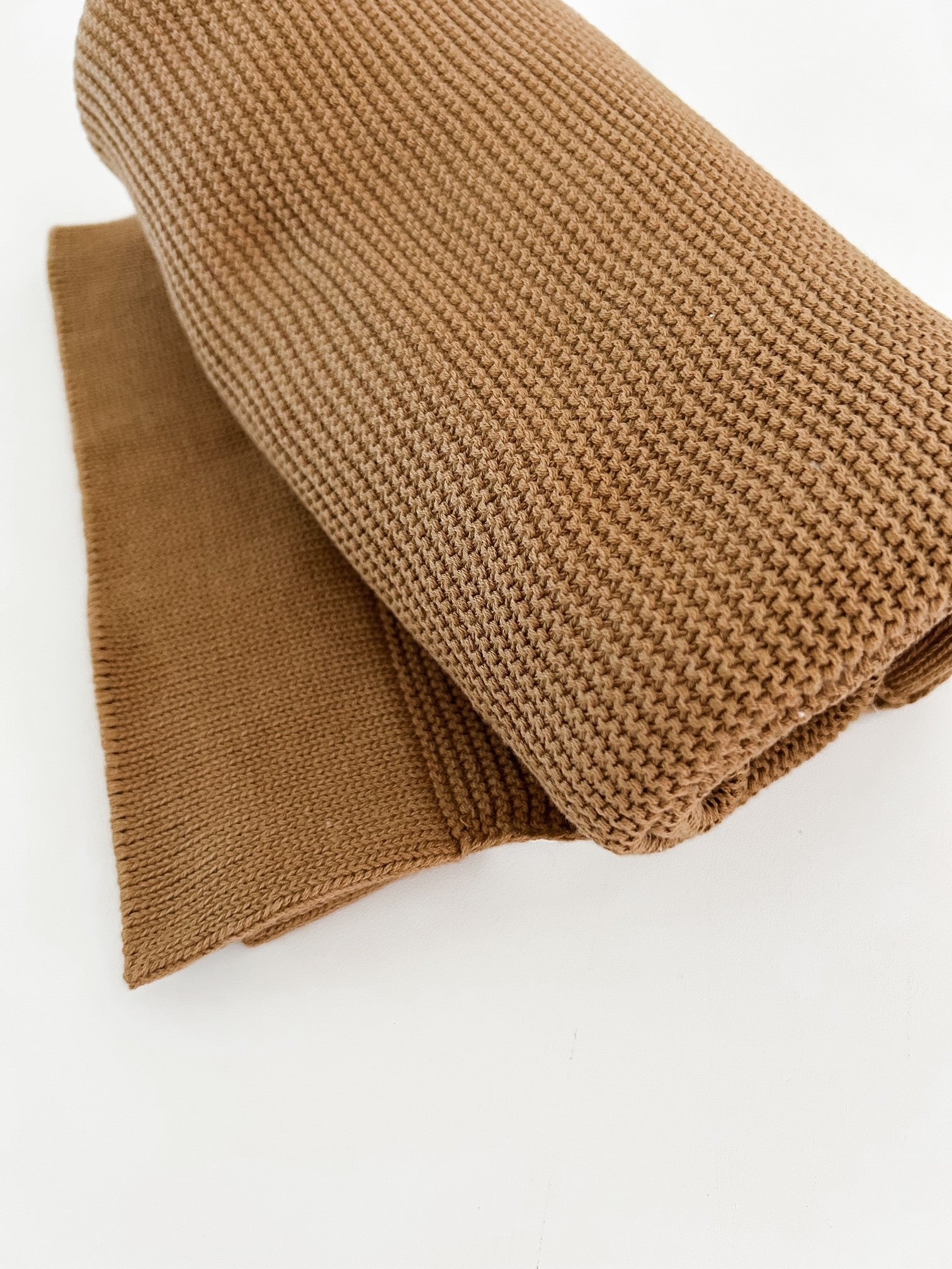 THICK BOARDER PERSONALISED BABY BLANKET | RUST