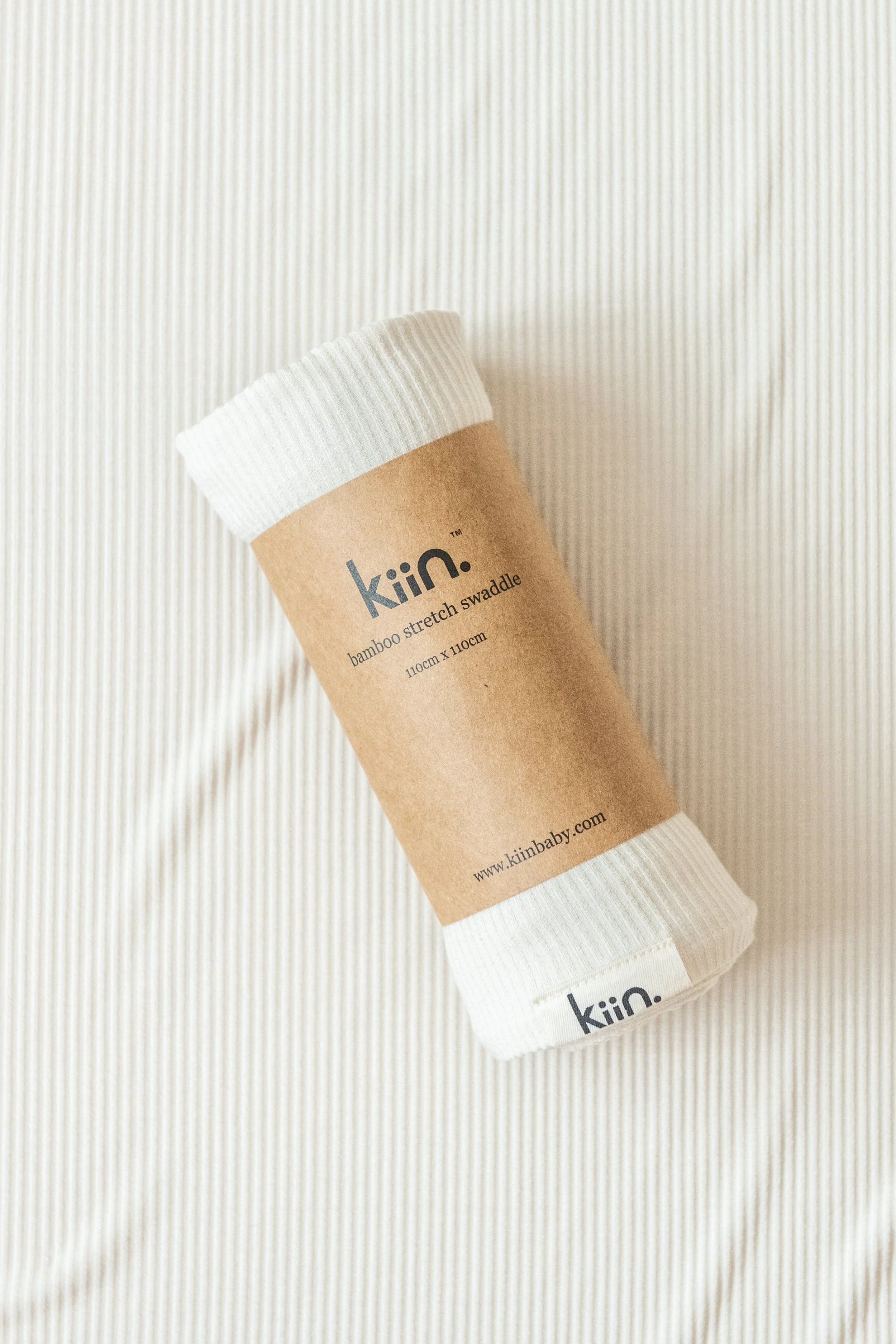 BAMBOO STRETCH SWADDLE - IVORY