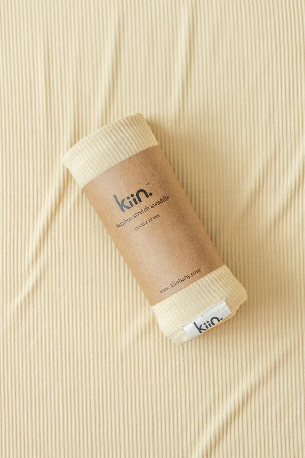 BAMBOO STRETCH SWADDLE - OAT