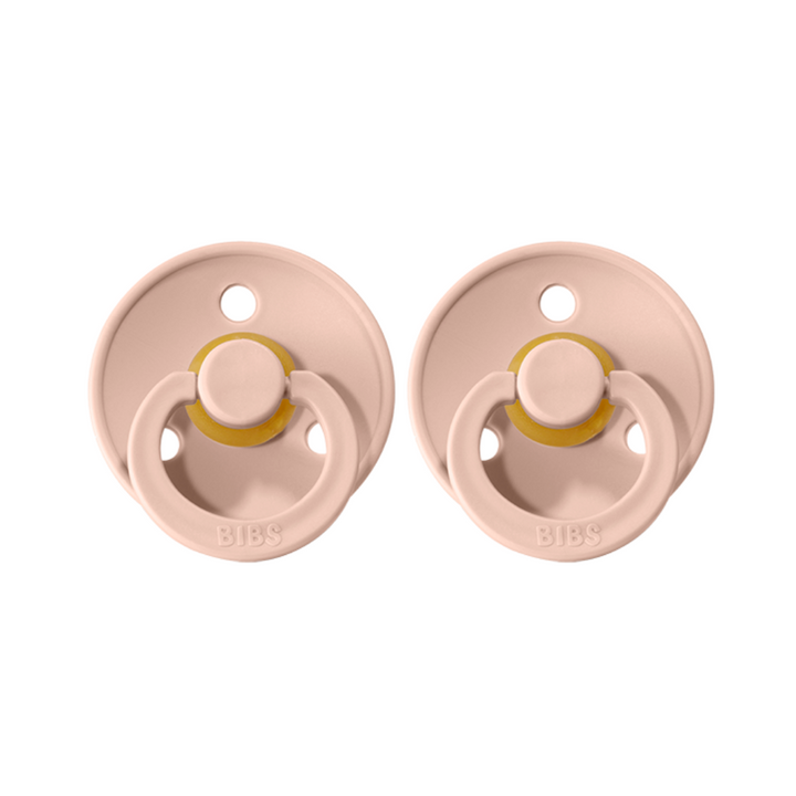 BIBS DUMMY / PACIFIER 2 PACK (SIZE 1) | MULTIPLE COLOURS
