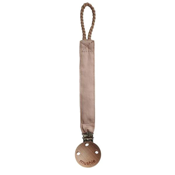 FABRIC PACIFIER CLIP | NATURAL
