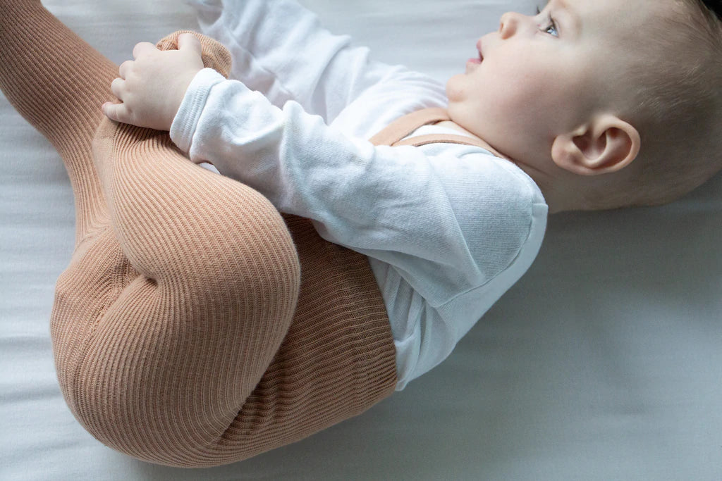 FOOTED TIGHTS | LIGHT BROWN