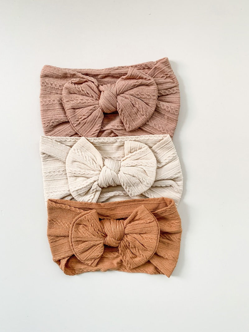 toddler baby girl newborn headband stretch set