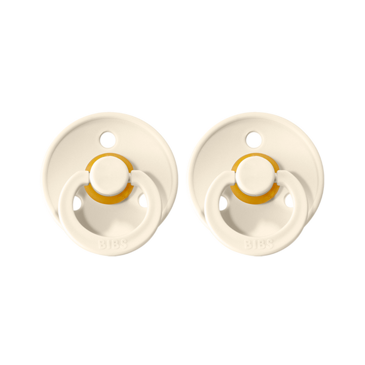 BIBS DUMMY / PACIFIER 2 PACK (SIZE 1) | MULTIPLE COLOURS