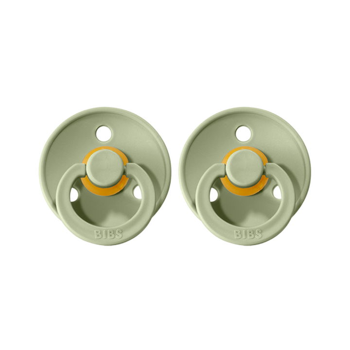 BIBS DUMMY / PACIFIER 2 PACK (SIZE 1) | MULTIPLE COLOURS