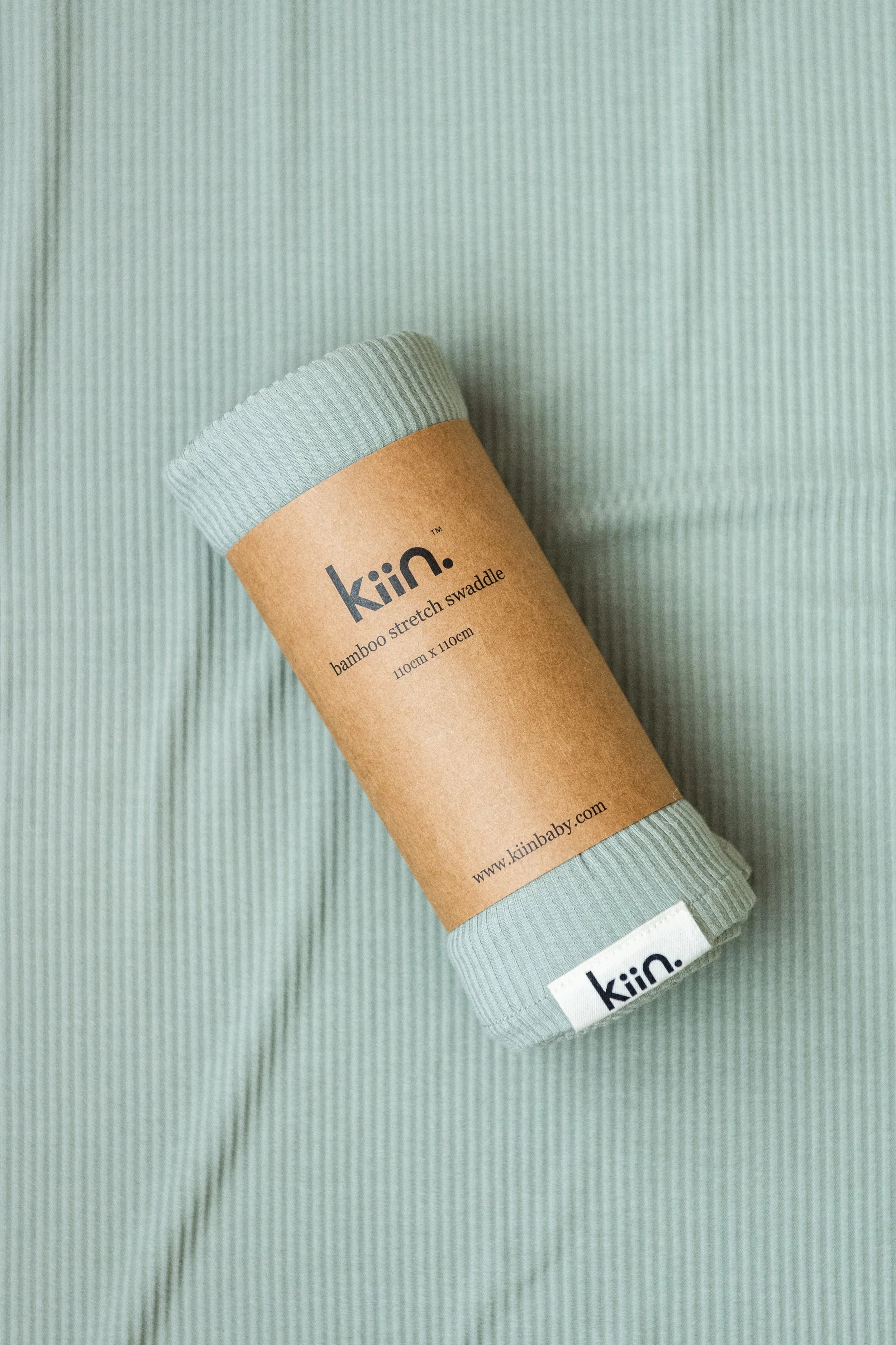 BAMBOO STRETCH SWADDLE - SAGE