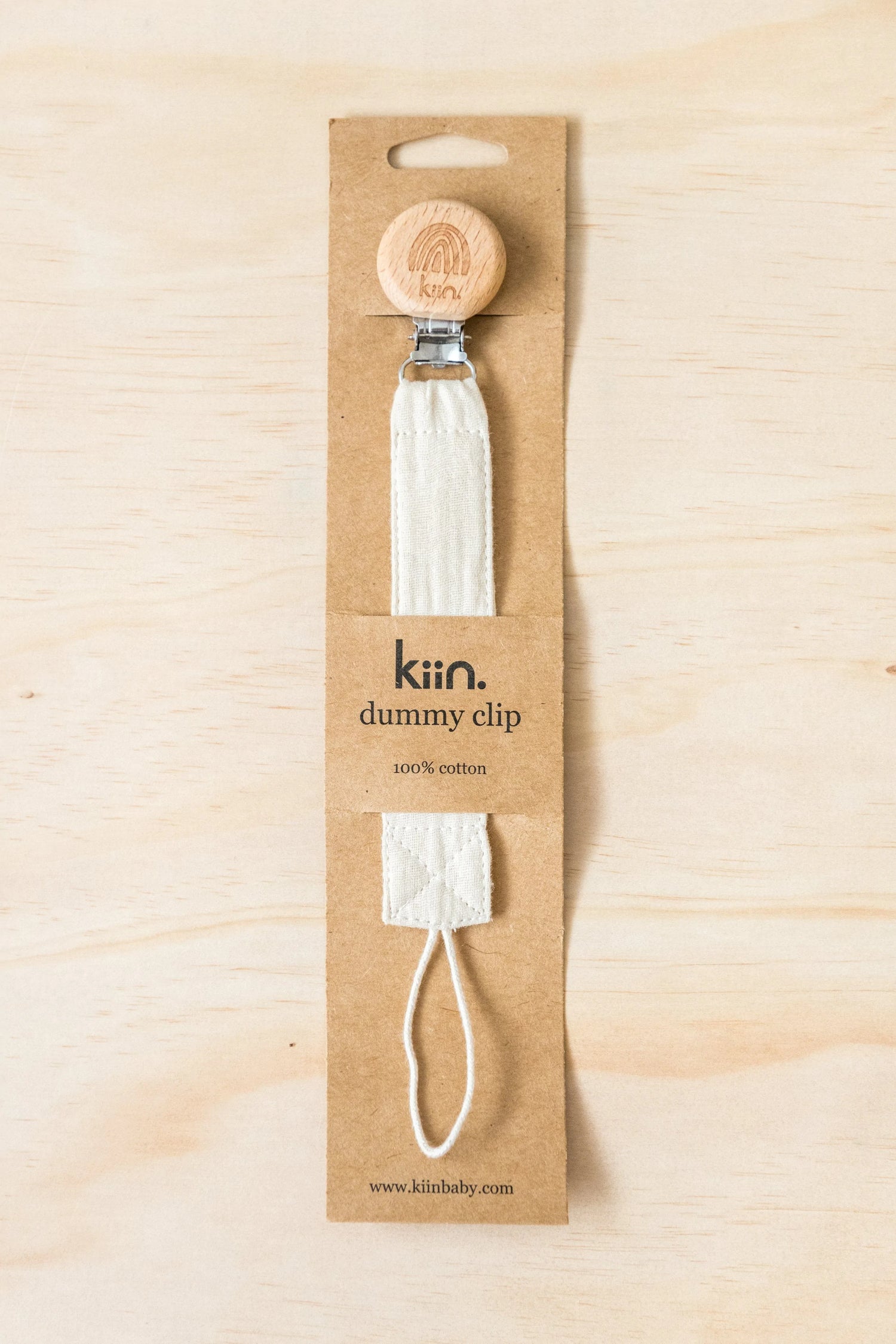 COTTON DUMMY CLIP - IVORY