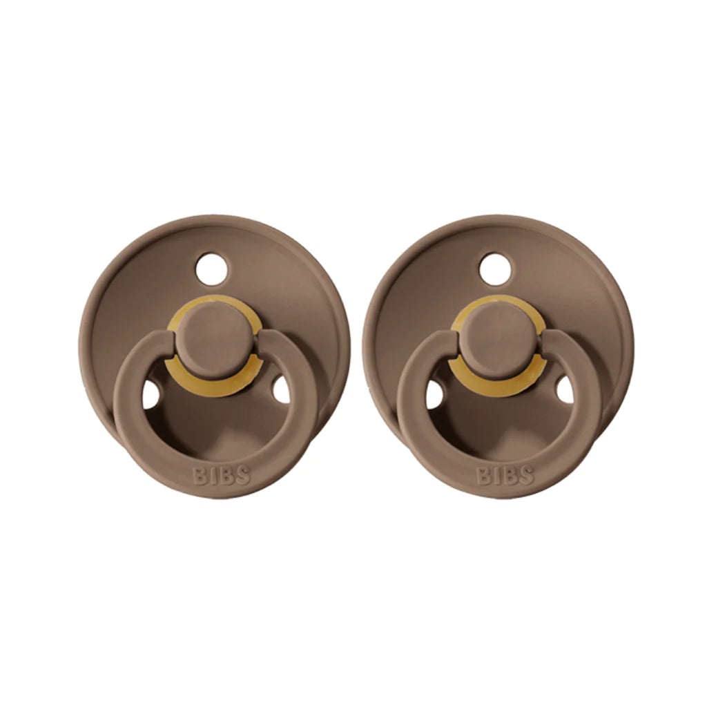 BIBS DUMMY / PACIFIER 2 PACK (SIZE 1) | MULTIPLE COLOURS