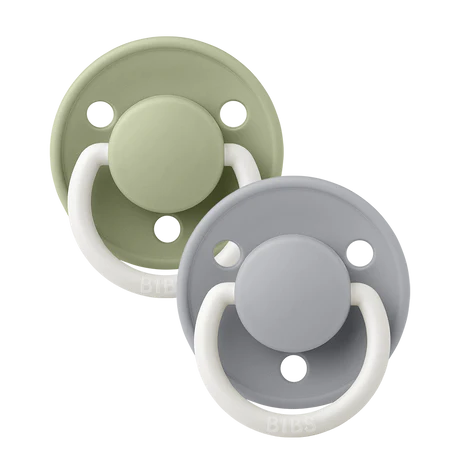 DE LUX | SILICONE - ONE SIZE - CLOUD / SAGE (NIGHT GLOW)