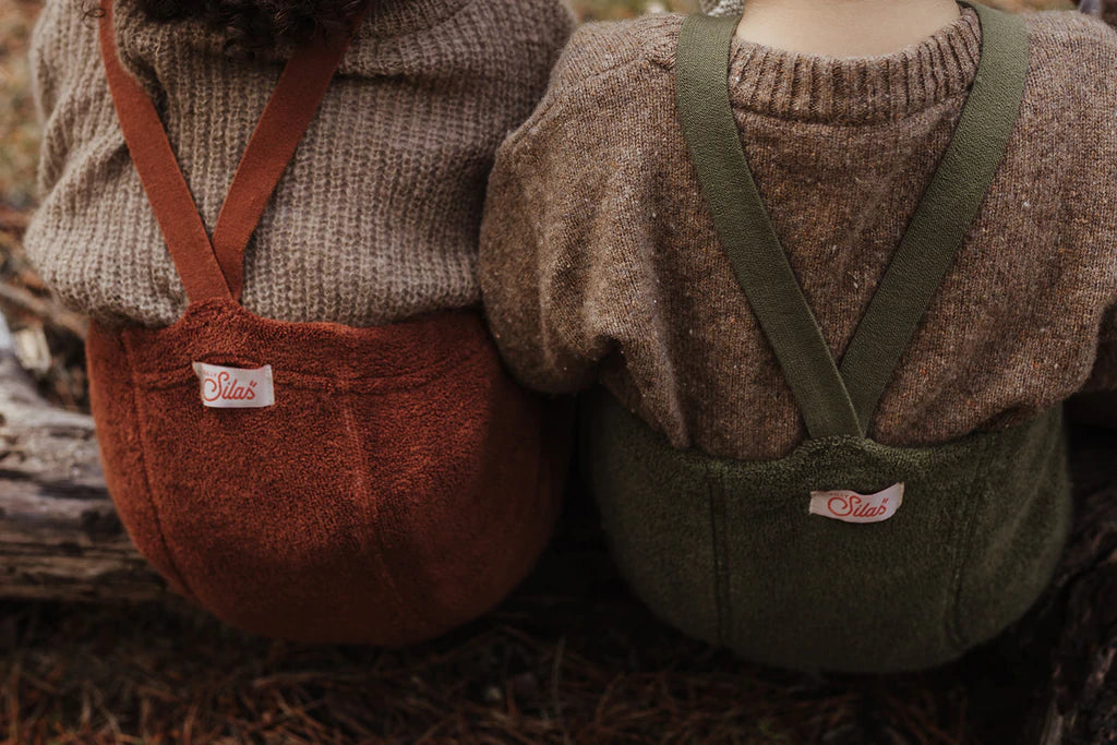 TEDDY WARMY FOOTLESS | CINNAMON